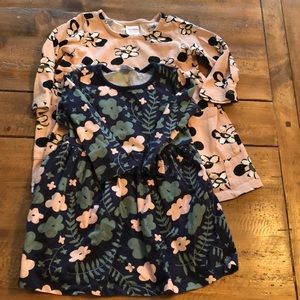 Hanna Andersson girls 2t dress set